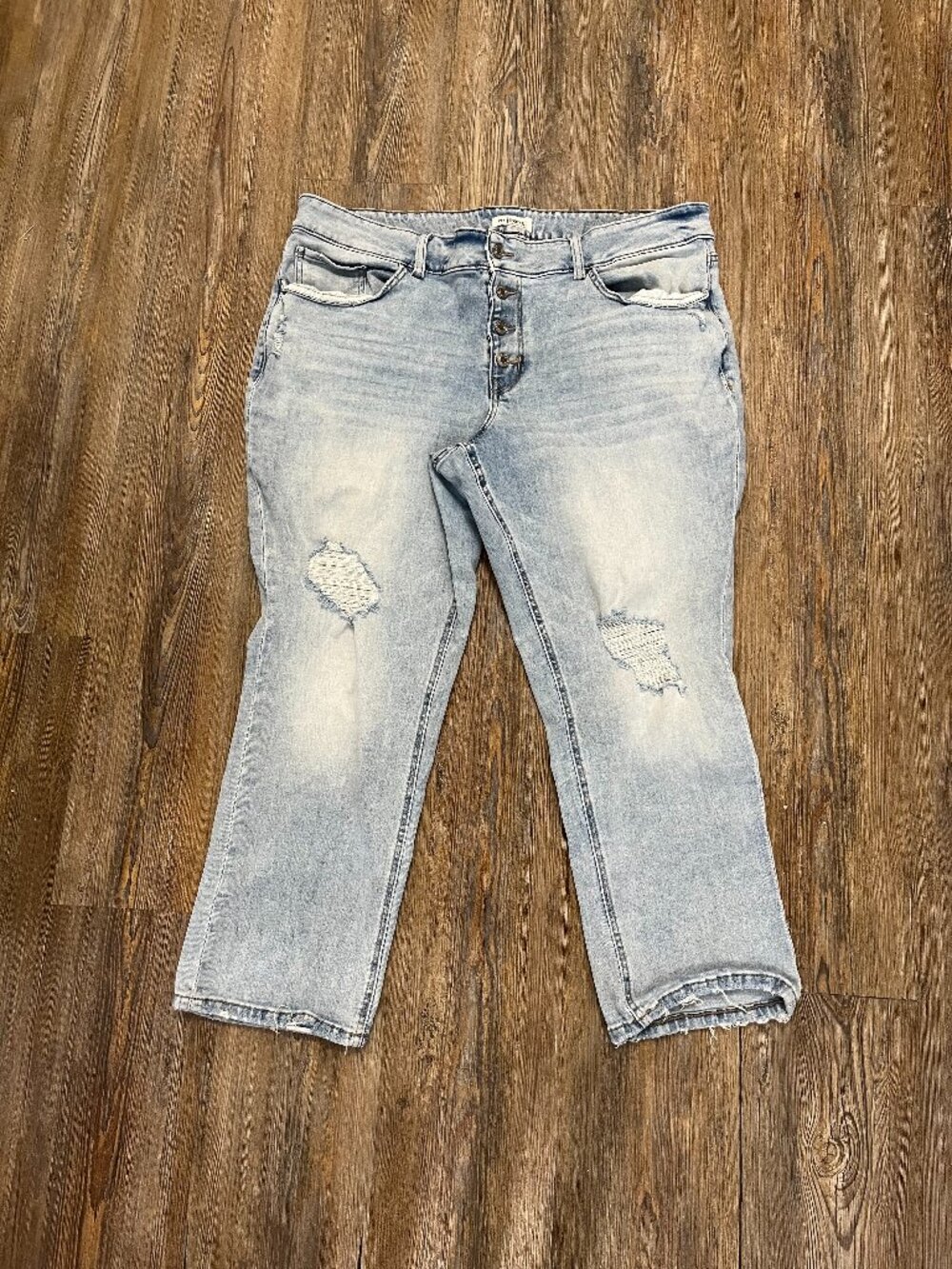 Maurice's Jeans-Women's Size 22W Short-(41x27)Slim Fit, Straight Leg-Button Fly